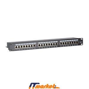 DUDE PATCH PANEL CAT6A SFTP 24 PORTS (P5624SR-C6A)